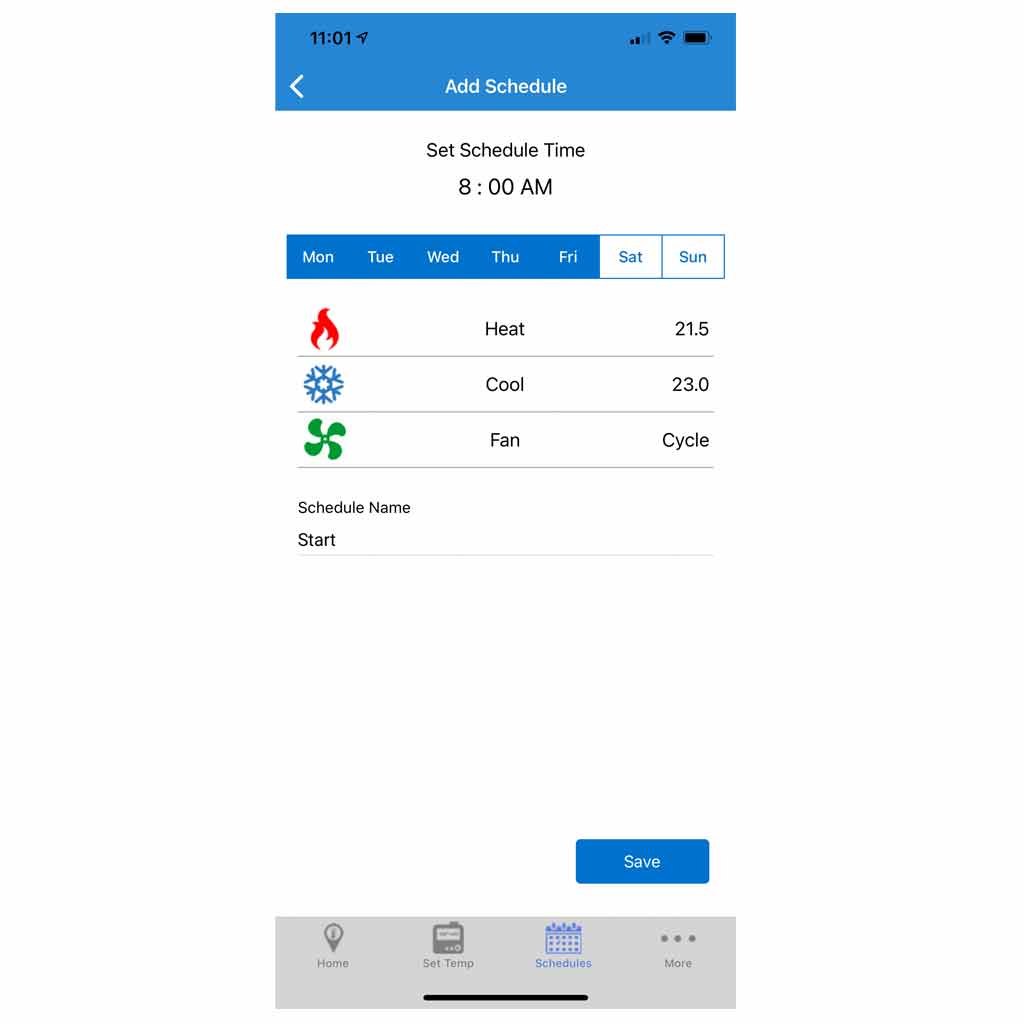 SMT-400 Enterprise Wi-Fi Smart Thermostat - Image 4